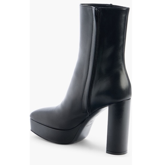 Givenchy G Lock Platform Ankle Boots in Leather - Picture 2 of 5